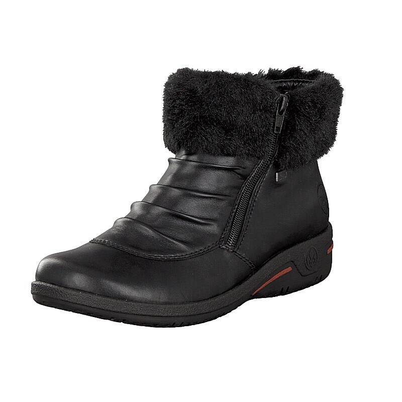 Damske Cizmy Rieker Z1670-00, Čierne